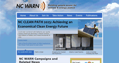 Desktop Screenshot of ncwarn.org